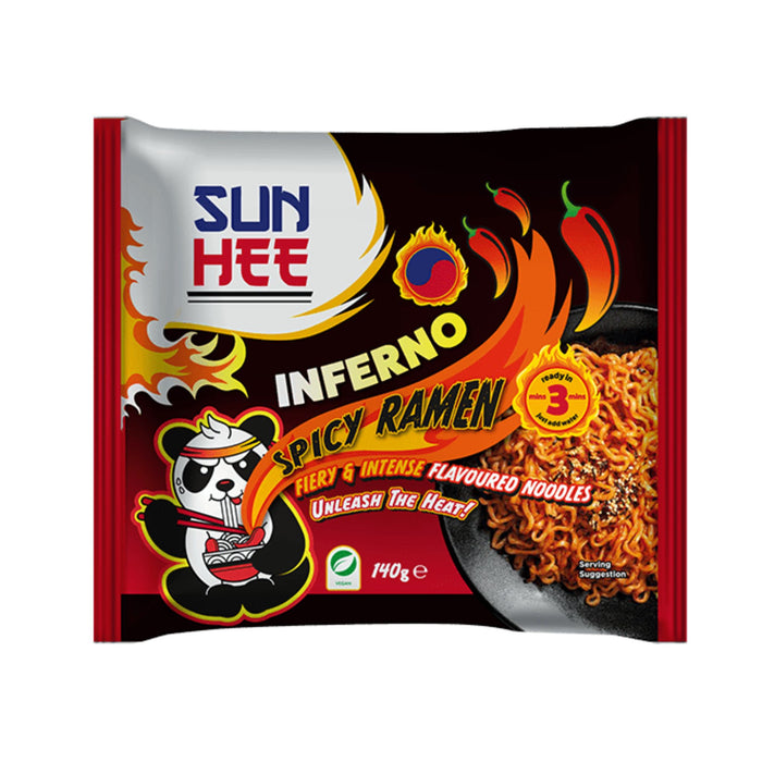 SUN HEE INFERNO SPICY INSTANT RAMEN 140G