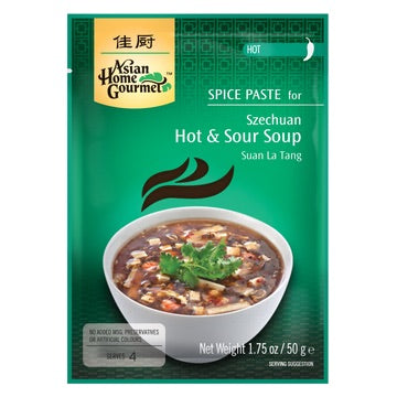 亚洲家庭美食四川酸辣汤 - 50G