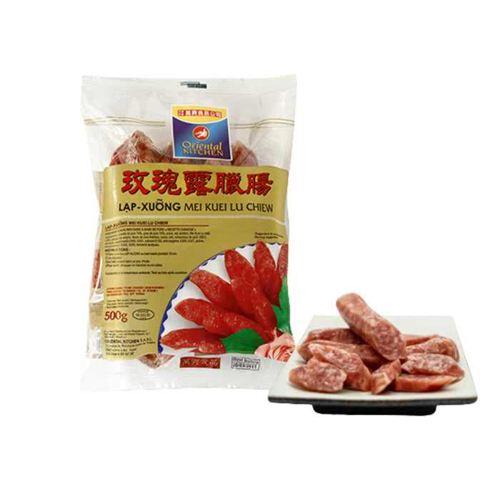 ORIENTAL KITCHEN LAP XUONG SAUSAGES WITH MEI KUEI LU CHIEW 500G