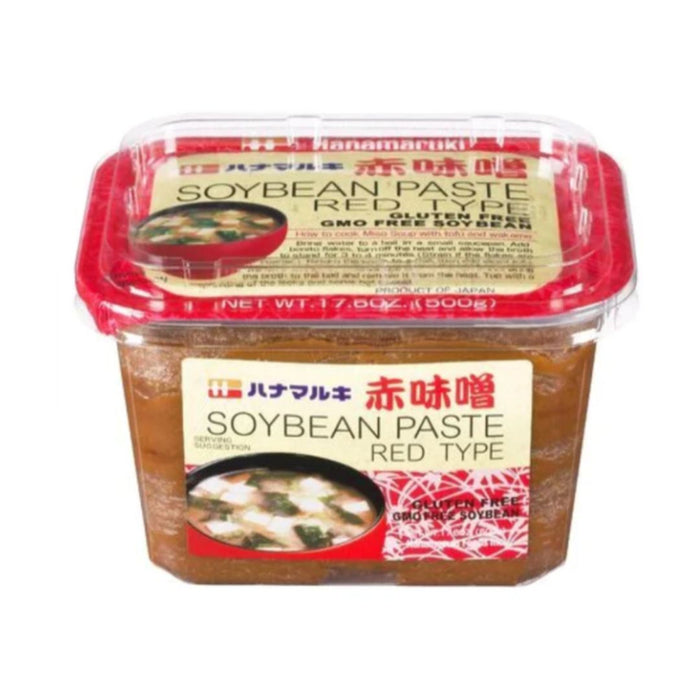 HANAMARUKI RED MISO CUP 500G 赤味噌