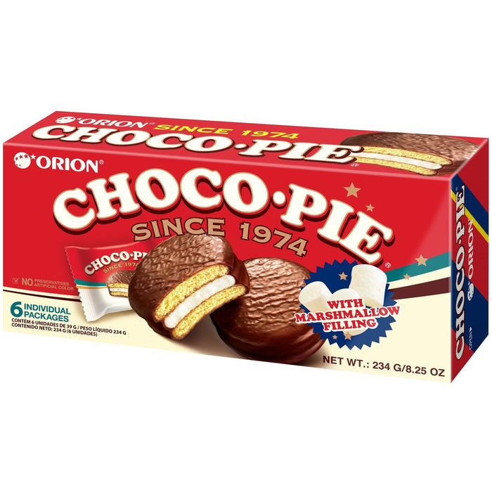 ORION CHOCO PIE 6 PACK 180G 棉花糖朱古力批