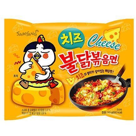 SAMYANG HOT CHICKEN CHEESE FLAVOUR RAMEN 140G