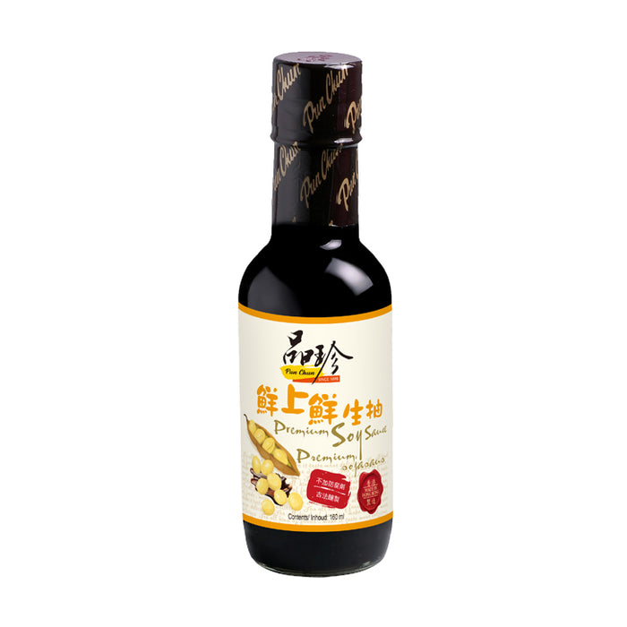 PUN CHUN PREMIUM SOY SAUCE 160ML 品珍鮮上鮮生抽
