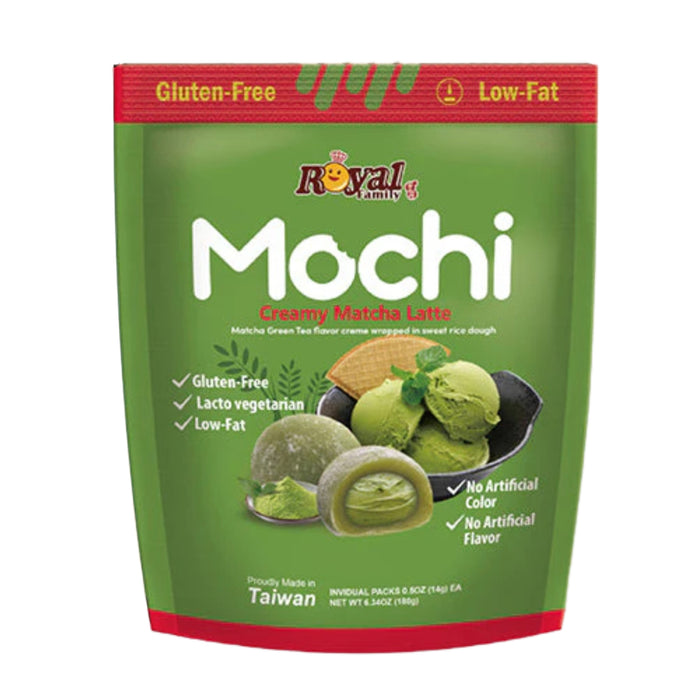 ROYAL FAMILY CREAMY MATCHA LATTE MOCHI 180G