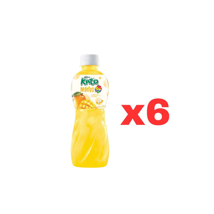 KATO MANGO NATA DE COCO, PACK OF 6