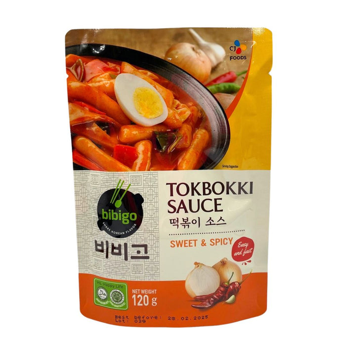 BIBIGO HALAL TOKBOKKI SAUCE SWEET & SPICY 120G