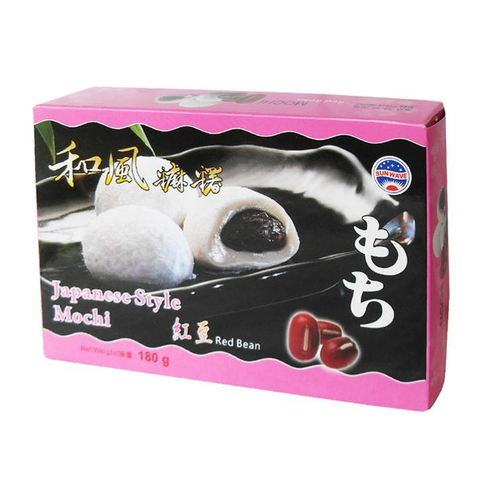 SUN WAVE RED BEAN fLAVOUR JAPANESE STYLE MOCHI 180G