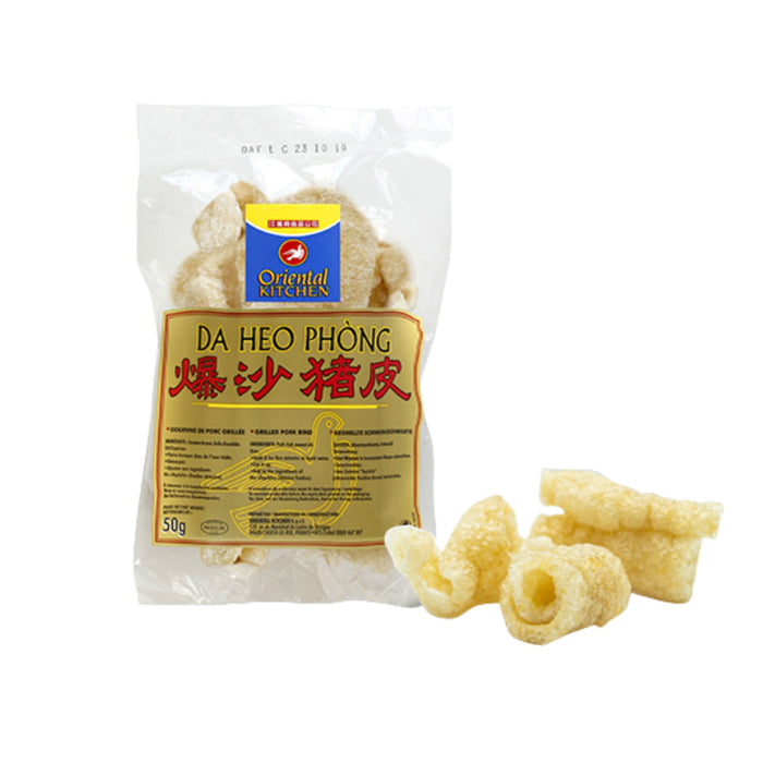 ORIENTAL KITCHEN GRILLED PORK RIND 50G