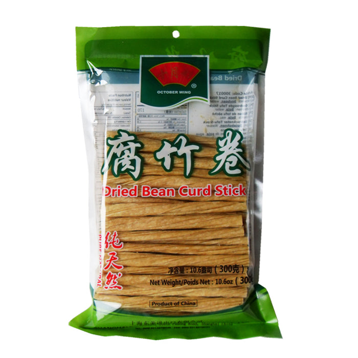 OCTOBER WING DRIED BEANCURD STICK 300G