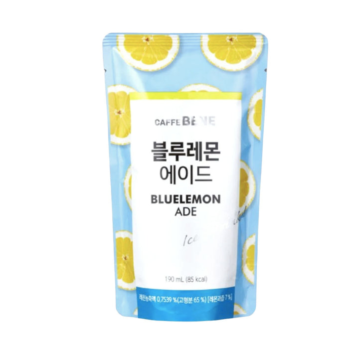 CAFFE BENE BLUE LEMON ADE POUCH 190ML