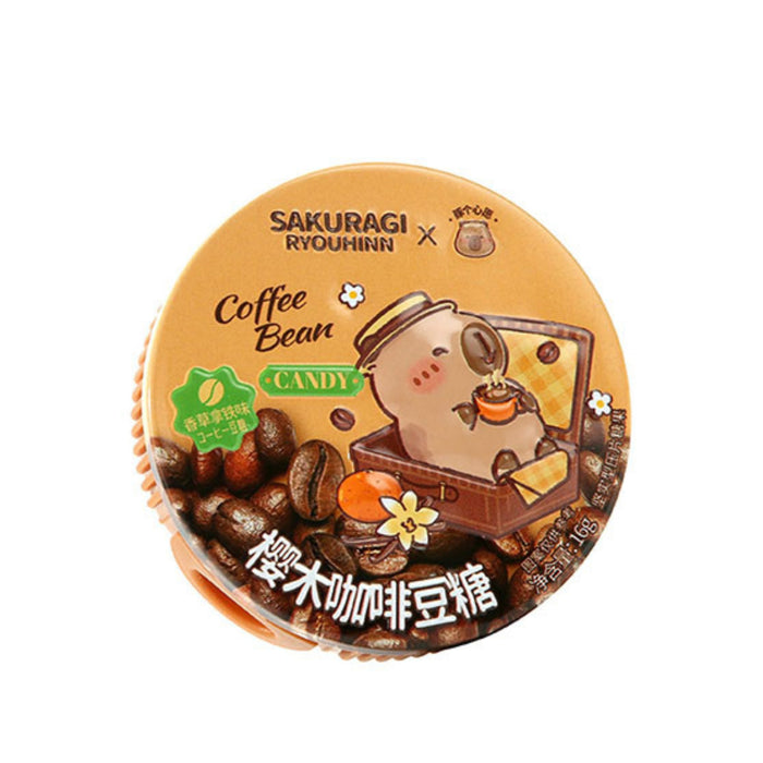 SAKURAGI X RYOUHINN VANILLA COFFEE BEAN CANDY 16G