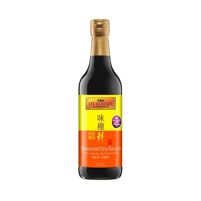 LEE KUM KEE SEASONED SOY SAUCE 500ML