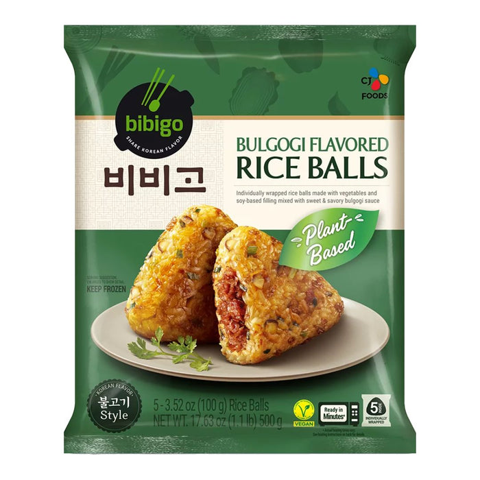 BIBIGO PLANTABLE BULGOGI RICE BALL 500G