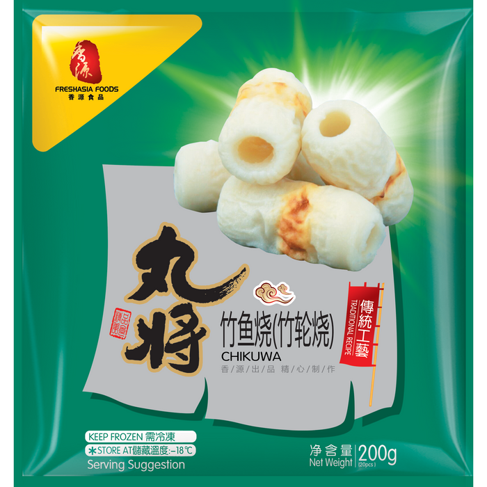 FRESH ASIA CHIKUWA 200G 丸将系竹鱼烧 (竹轮烧)