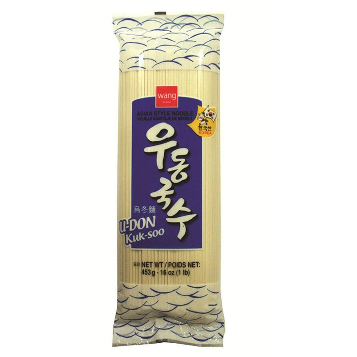 WANG U-DON KUK-SOO DRIED NOODLES FOR UDON 453G