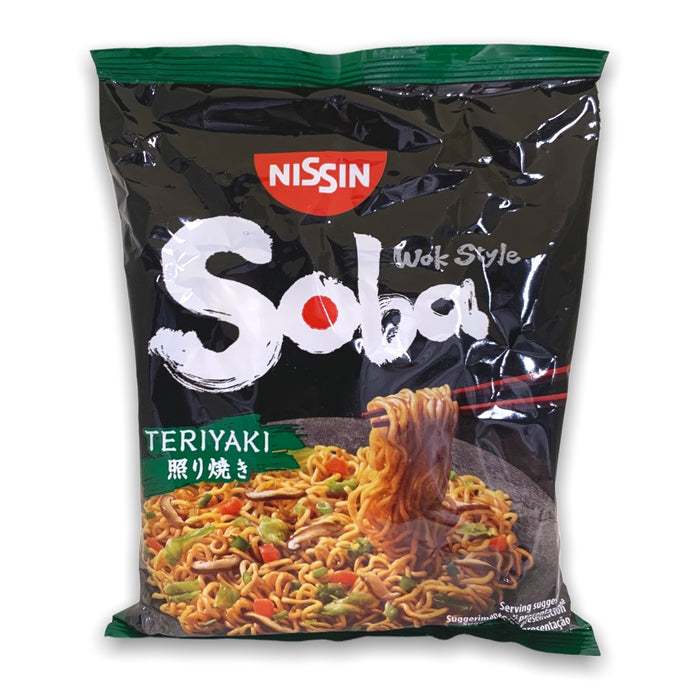 NISSIN SOBA TERIYAKI NOODLES PACKET 110G