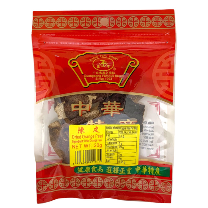 ZHENG FENG DRIED ORANGE PEEL - 20G