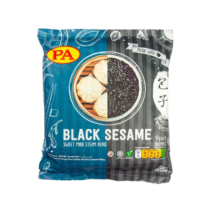 PA BLACK SESAME MINI STEAM BUN 270G