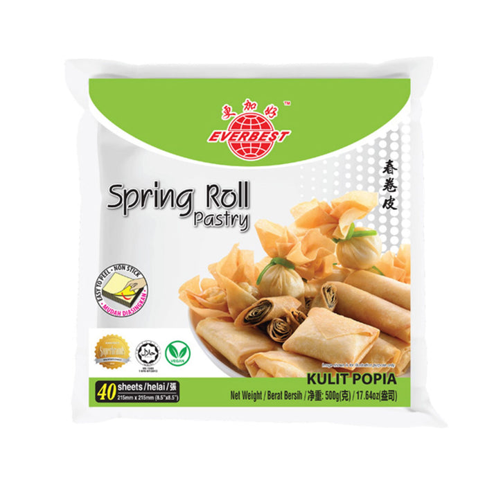 EVERBEST 8.5" SPRING ROLL PASTRY 500G