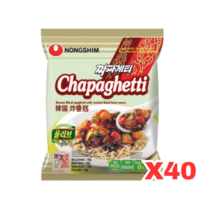 NONGSHIM CHAPAGETTI, CASE OF 40