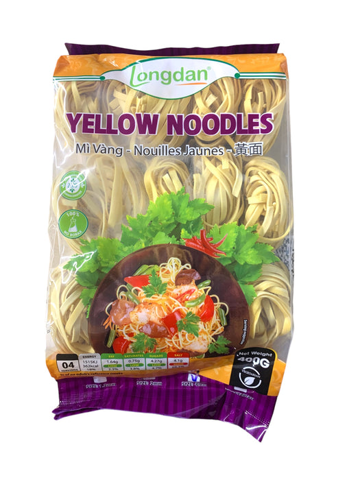 LONGDAN EGG STYLE VEGAN NOODLES 4MM 400G