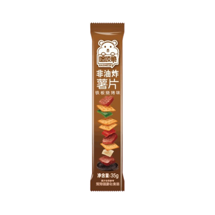 QIA QIA BBQ POTATO CRACKERS 35G