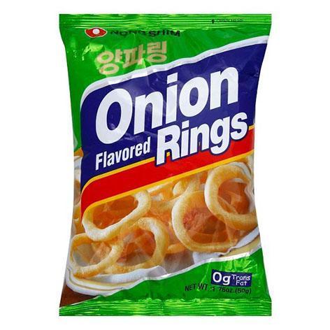 NONGSHIM ONION RING SNACK 50G 農心原味洋蔥圈