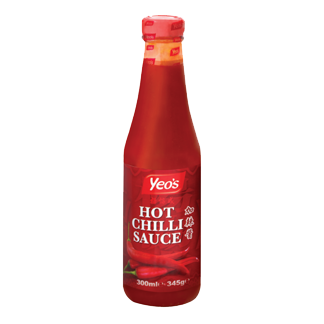 YEO'S HOT CHILLI SAUCE 300ML 杨协成辣椒酱