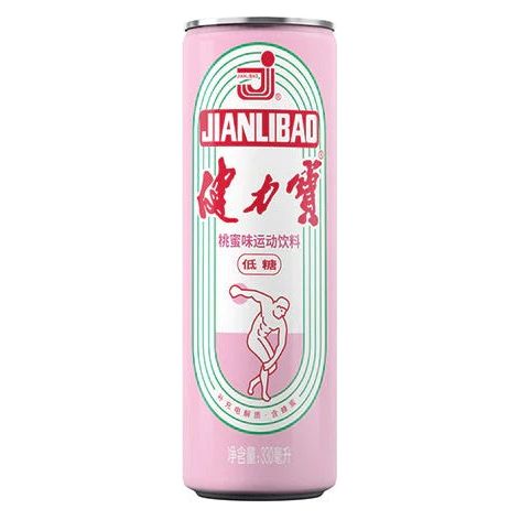 JIANLIBAO PEACH SPORTS DRINK 330ML 健力宝运动饮料 (桃蜜味)