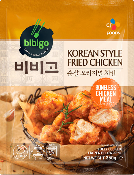 BIBIGO KOREAN STYLE FRIED bONELESS CHICKEN - 350G