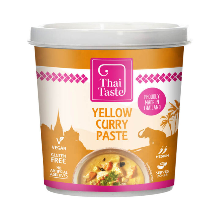 THAI TASTE VEGAN YELLOW CURRY PASTE 400G