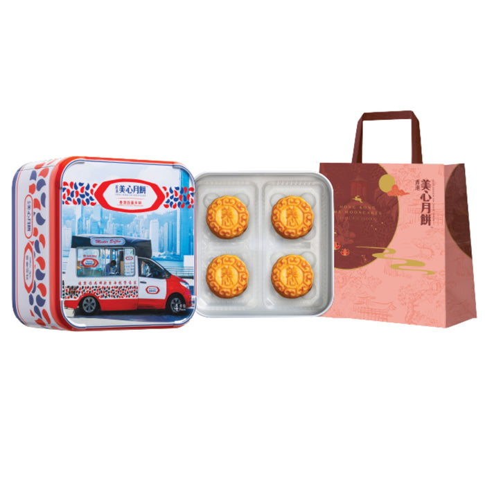 HK MEIXIN CREAMY CUSTARD MOONCAKE 180G
