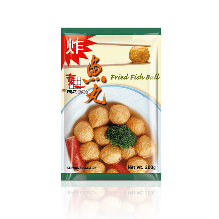 FIRST CHOICE FRIED FISH BALL 200G 泰一炸魚丸