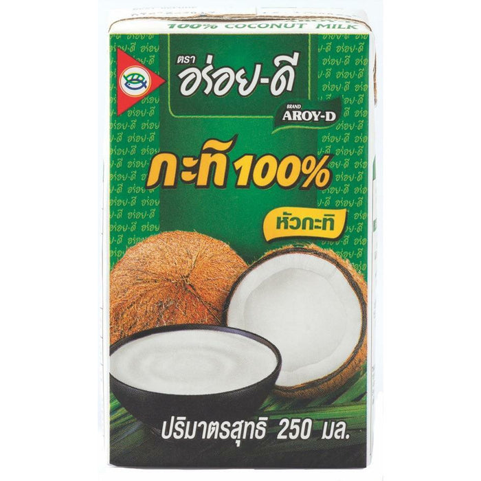 AROY-D COCONUT MILK TETRA PACK 250ML