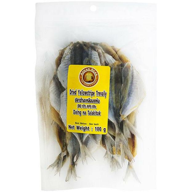 东盟海域黄条鲹鱼干100G