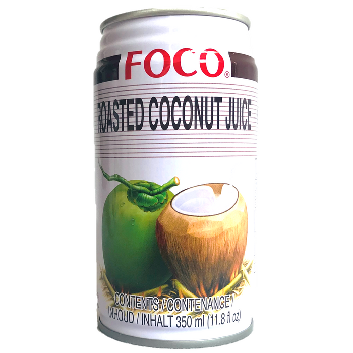 FOCO ROASTED COCONUT JUICE WITH PULP 350ML