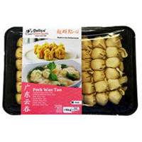 DELICO PORK WAN TAN 48 PIECES 624G 超群广东猪肉馄饨 (大)