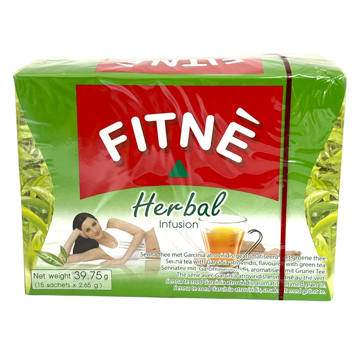 FITNE ORIGINAL THAI HERBAL INFUSION SENNA TEA WITH GREEN TEA 15 SACHETS