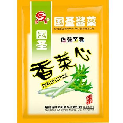 GUO SHANG PICKLED LETTUCE 90G 国圣菜心