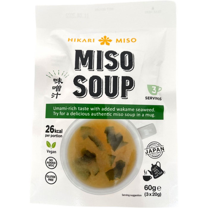 HIKARI MISO MISO SOUP - 3 SERVINGS