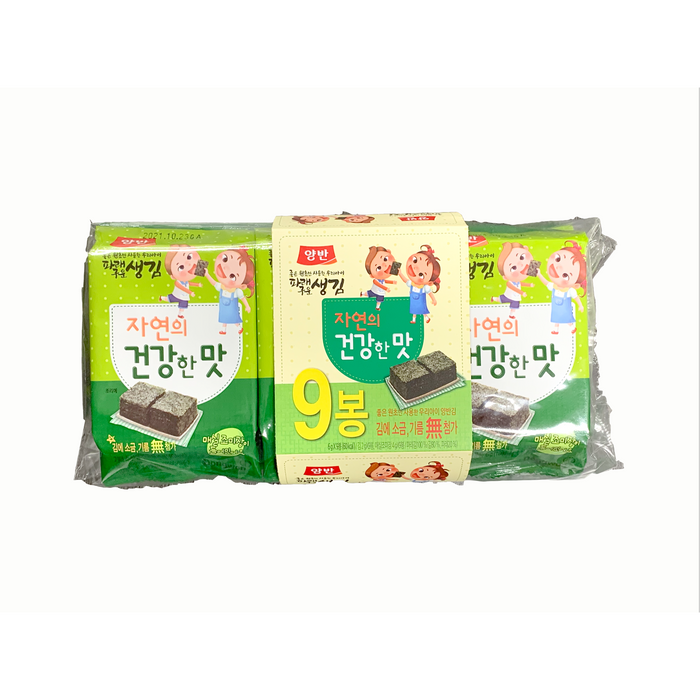 DONGWON SEASONED LAVER IN TRAY FOR KIDS 54G - 9x6G