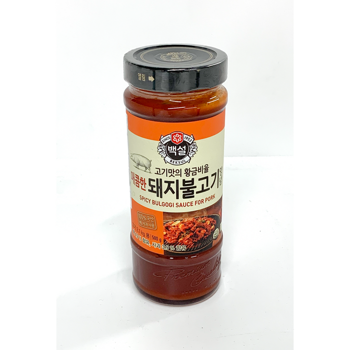 CJ BEKSUL SPICY BULGOGI SAUCE FOR PORK 500G