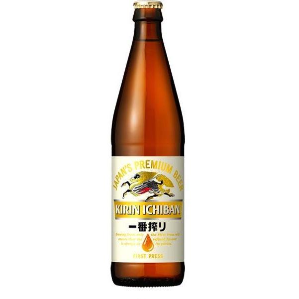 麒麟一番啤酒瓶 4.6% 500ML