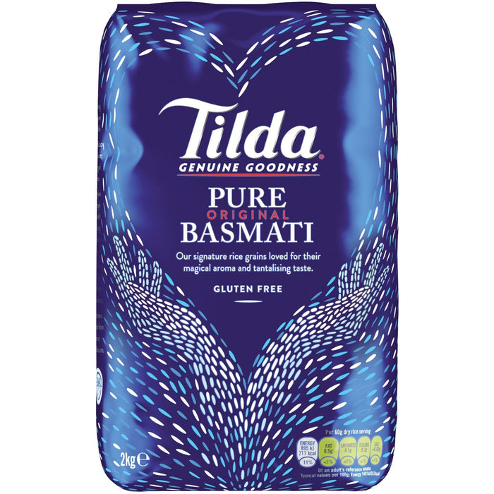 TILDA PURE BASMATI RICE 2KG