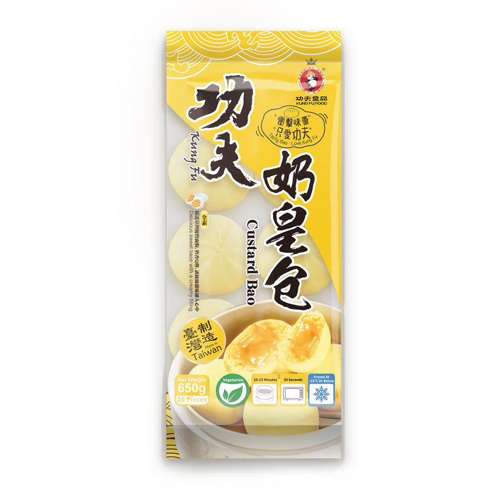 RD BUN 10 PIECES 650G 功夫奶皇包KUNG FU CUSTA