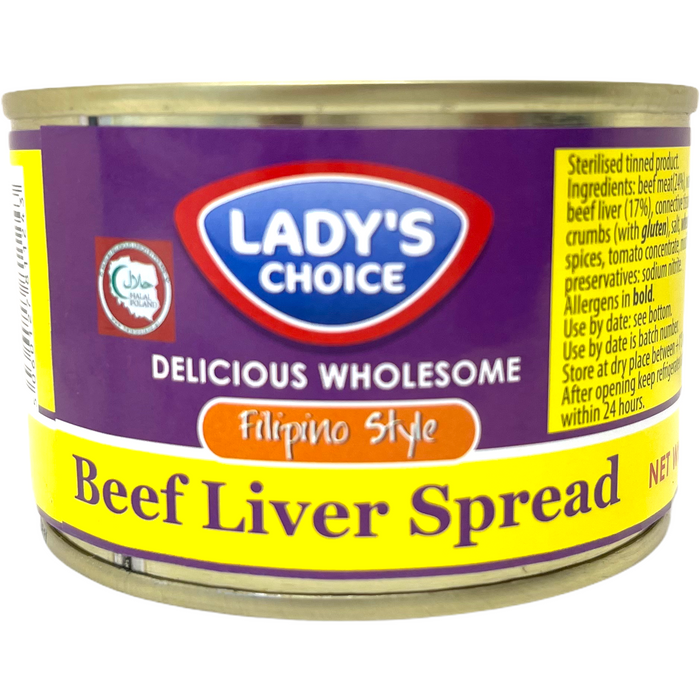 LADY''S CHOICE BEEF LIVER SPREAD 165G