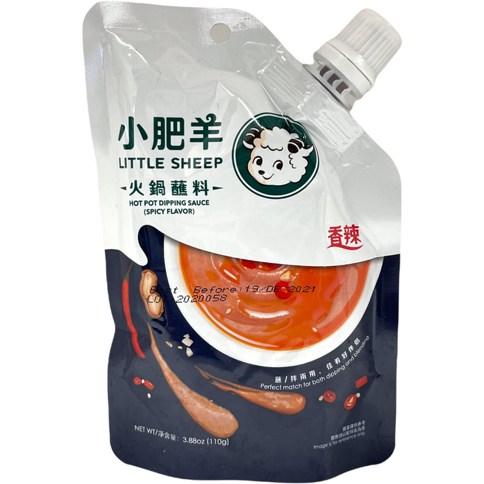 LITTLE SHEEP HOT POT SPICY DIPING SAUCE 110G 小肥羊火锅蘸料-香辣味