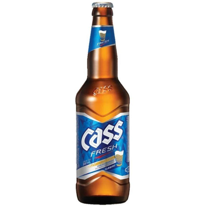 LOTTE CASS BEER ALCOHOL 4.5% 330ML