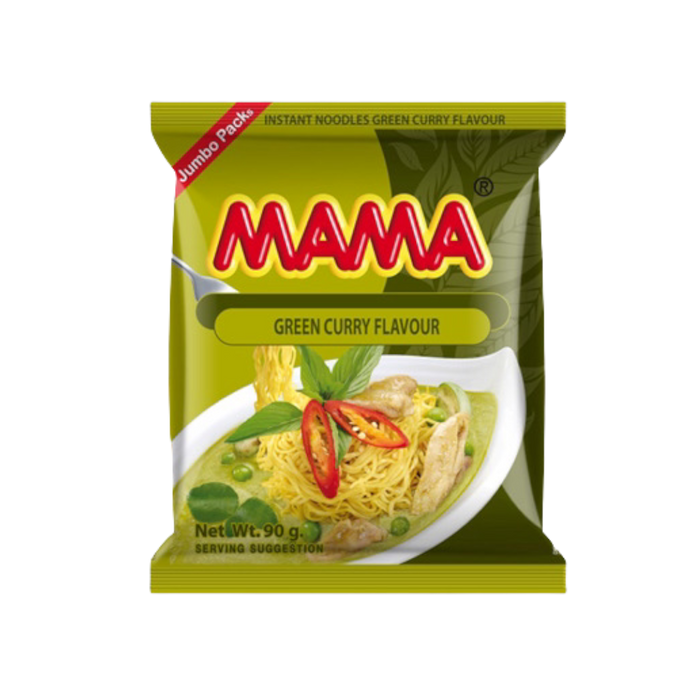妈妈绿咖喱面袋装 90G