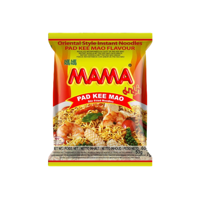 MAMA PAD KEE MAO STIR FRIED NOODLES 60G